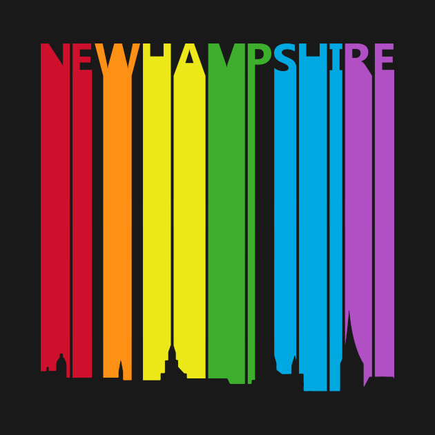 Disover New Hampshire LGBT Gay Pride - New Hampshire - T-Shirt