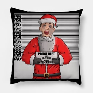 Christmas Escalation Police Santa Claus Meme Pillow