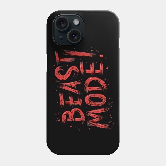 Beast Mode Phone Case by XXLack