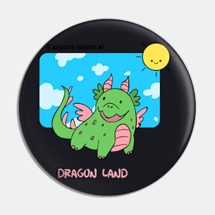 Dragon land Pin