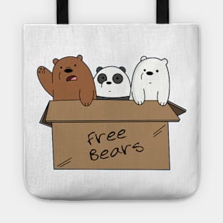 We Bare Bears Tote