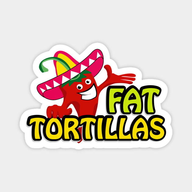 Funny Cartoon Fat Tortillas Magnet by Toogoo