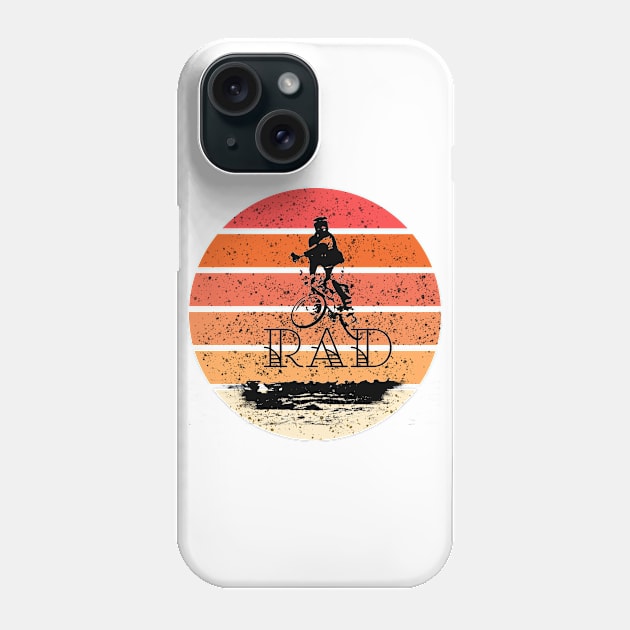 rad bmx Phone Case by rickylabellevie