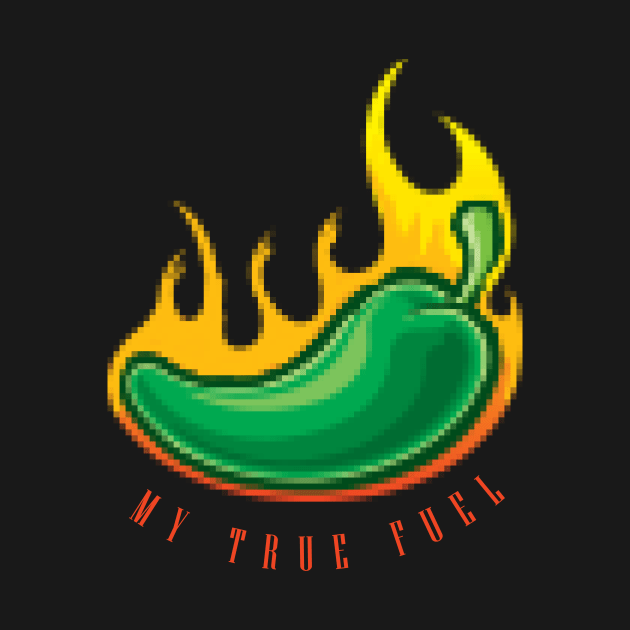 Jalapeno Pepper - True Fuel for Spicy Mexican Food Lover by PerttyShirty