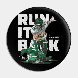 Ty Johnson New York J Run It Back Pin