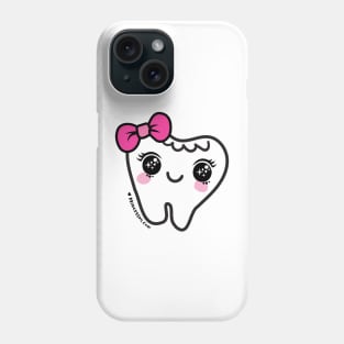 cute tooth cartoon Phone Case