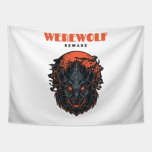 American Werewolf in London Horror Tapestry