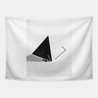 Shaded Pyramid Tapestry