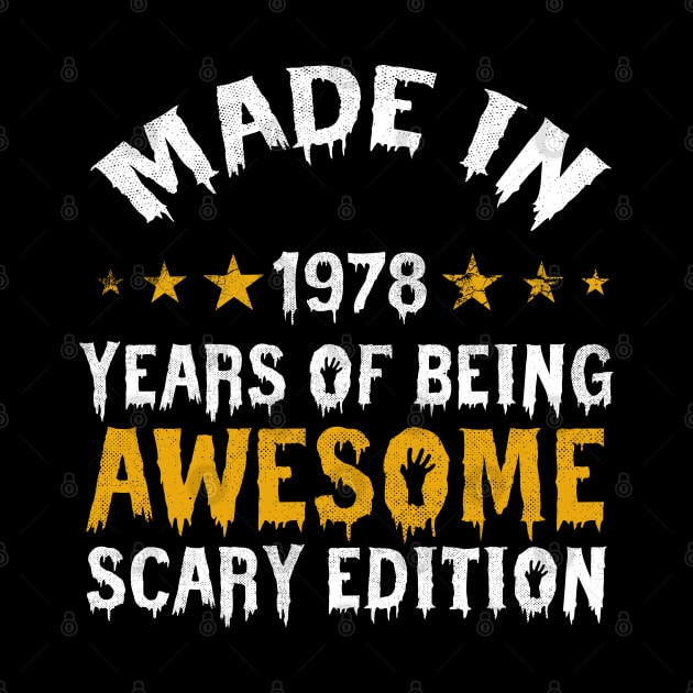 made in 1978 years of being limited edition by yalp.play