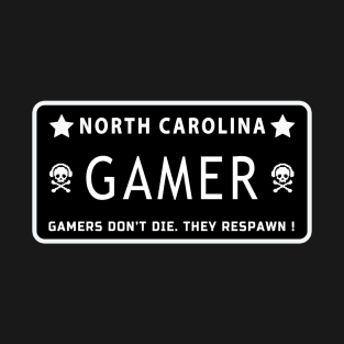 North Carolina. Gamer. T-Shirt