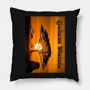 Hakuna Matata Perpendicular Pillow