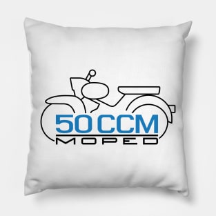 Moped Star Emblem 50cc (black) Pillow