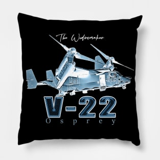 V22 Osprey Hybrid Aircraft Pillow