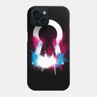 Kingdom Hearts Brushed Keyhole Emblem Phone Case