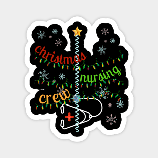 christmas nursing crew Magnet