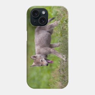 Timber Wolf Pup Phone Case