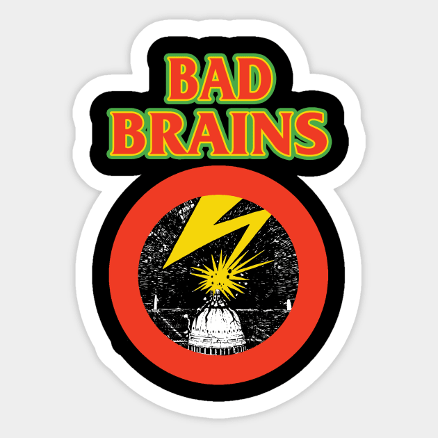 Bad Brains Mini Sticker