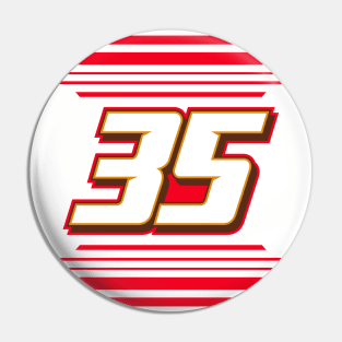 Frankie Muniz #35 2024 NASCAR Design Pin