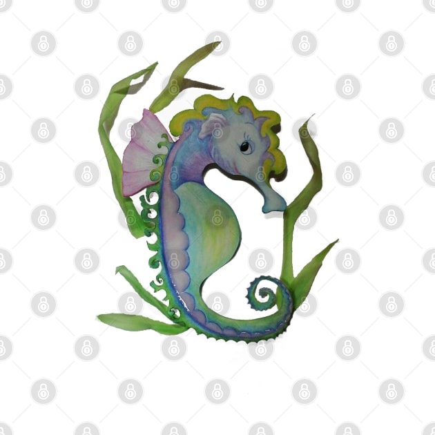 I hiccup, my seahorse by Virginia Picón