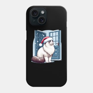 Ragdoll Cat Christmas Phone Case