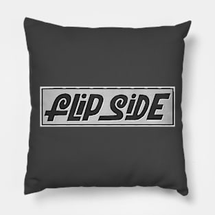 Flipside Fanzine Logo Pillow