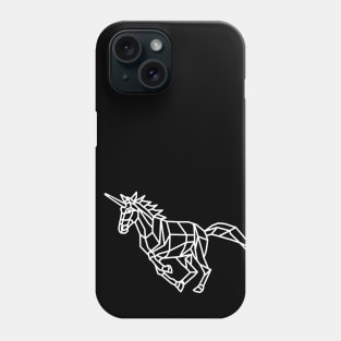 Geometric Unicorn Phone Case