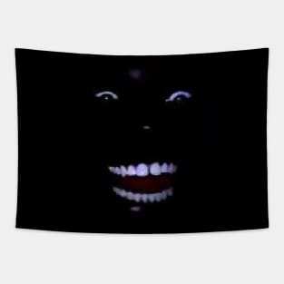 Black Man Laughing in the Dark Tapestry