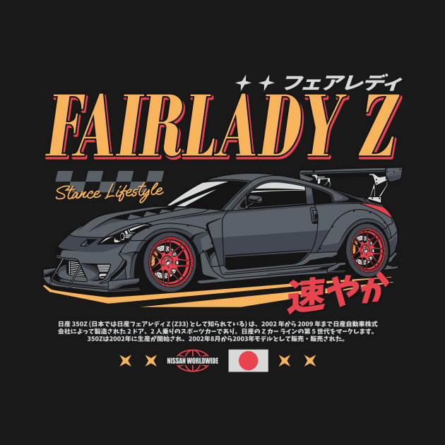 Fairlady Z 350Z by cturs