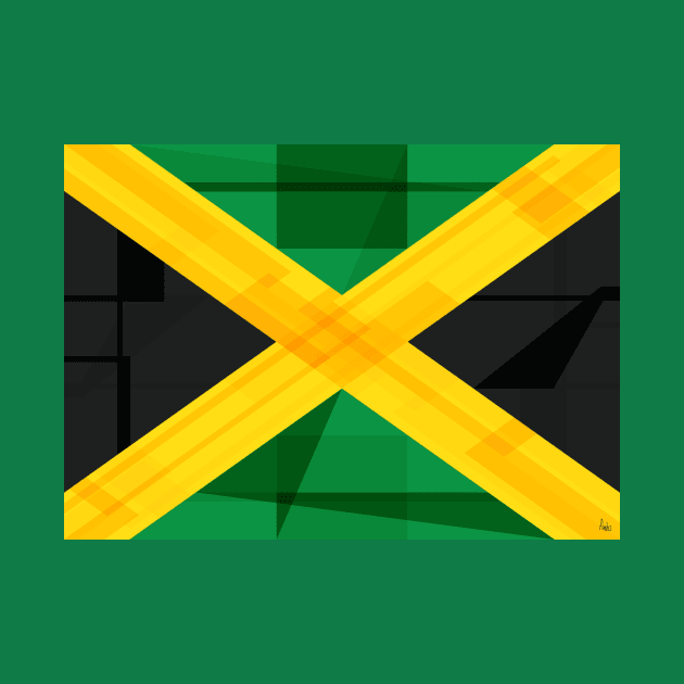 Jamaica flag by fimbis