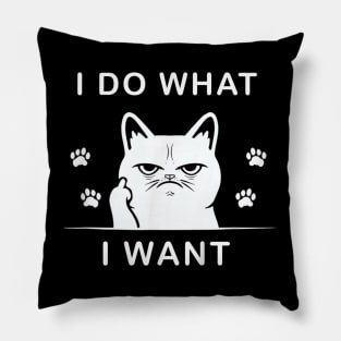I do what I want Pillow