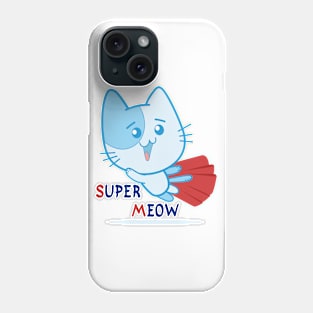 Superhero Super Meow Phone Case