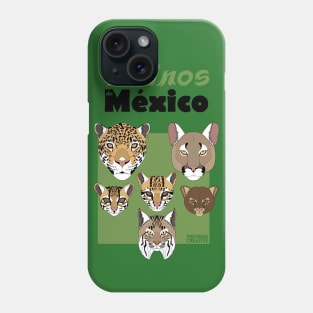 Felinos de Mexico 2 Phone Case