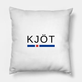 Kjöt Iceland Pillow