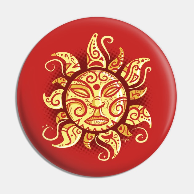 Sun god Pin by OsFrontis