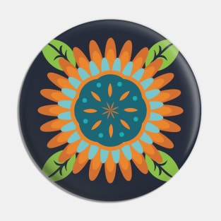 Southwest Flower Pin