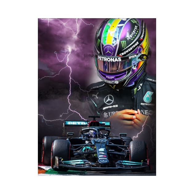 Like Thunder and Lightning - Lewis Hamilton by DeVerviers