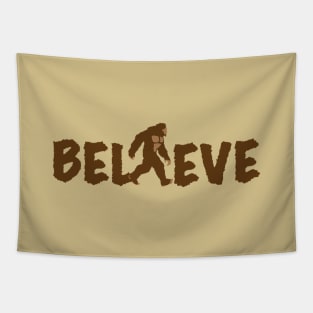Believe in Bigfoot Tapestry