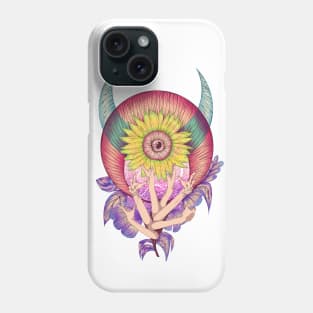 sunflower god Phone Case