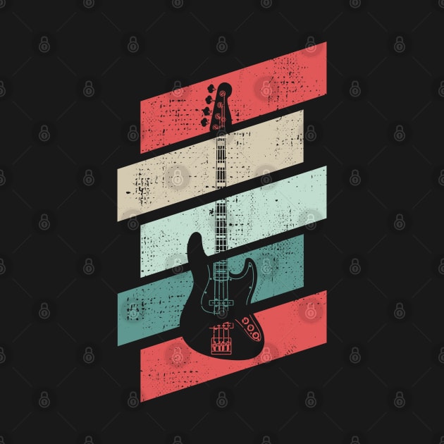 Retro Vintage J-Style Bass Guitar by nightsworthy