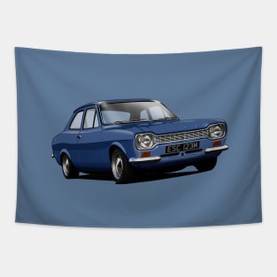 Ford Escort Mk 1 in royal blue Tapestry