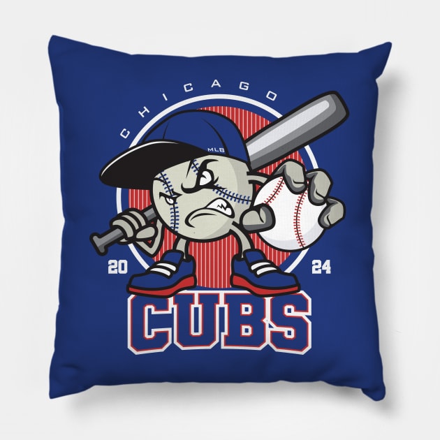 Chicago Baseball - 2024 Season Pillow by Nagorniak