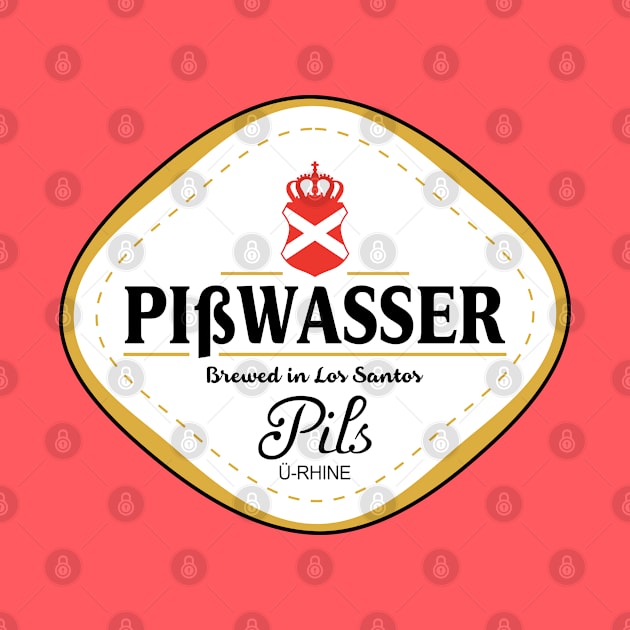 Pisswasser Beer - Brewed in Los Santos by MBK