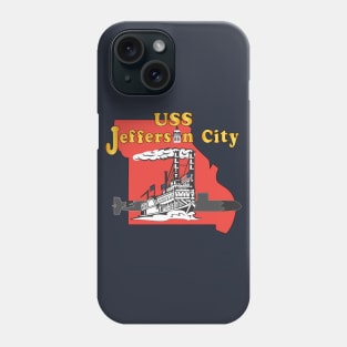 USS Jefferson City (SSN-759) wo BckGrnd Phone Case