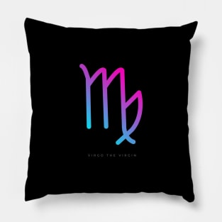 Gradient Virgo Zodiac Pillow