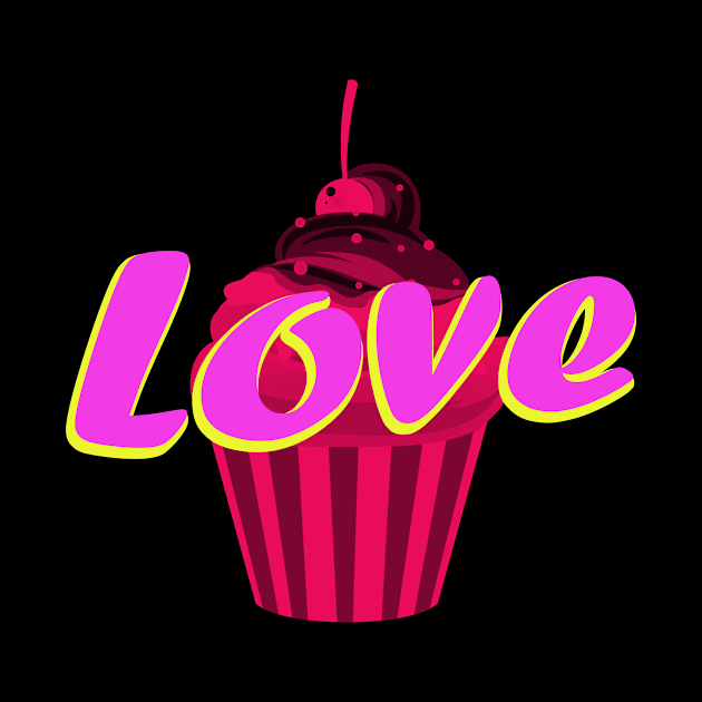 Cupcake Love by Foxxy Merch