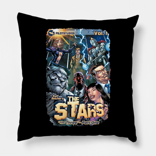 Stars by Pilot Studios Pillow by PilotStudios