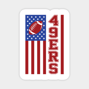 49ers Football Club Magnet