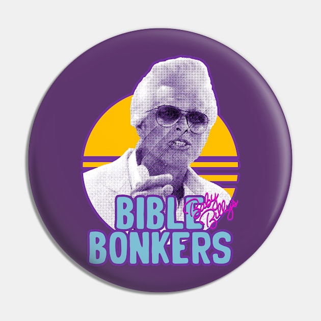 Baby Billy's Bible Bonkers Sunset Pin by Krisna Pragos