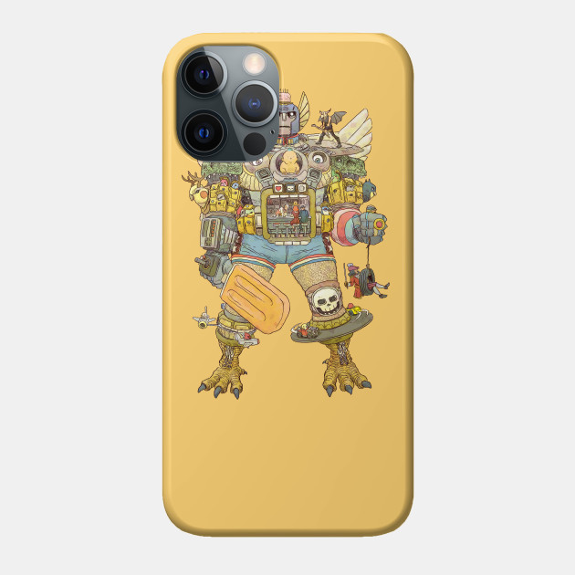 Creamsicle Warrior - Science Fiction - Phone Case