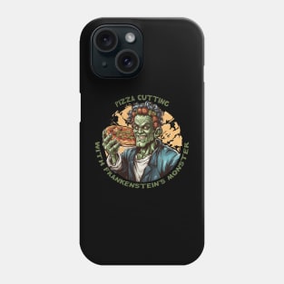 Frankenstein's Monster as Pizza Chef Phone Case